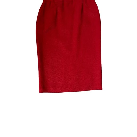 Talbots Ladies Skirt Size 4 red - Picture 2 of 3